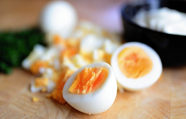 Free download egg yolk white chopped food free picture to be edited with GIMP free online image editor