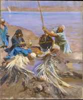 Free download Egyptians Raising Water from the Nile free photo or picture to be edited with GIMP online image editor