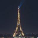 Eiffel Tower in a Radiant Night  screen for extension Chrome web store in OffiDocs Chromium