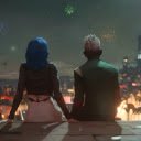 Ekko X Powder Watching Fireworks Arcane 2: Live Wallpaper for Chrome  screen for extension Chrome web store in OffiDocs Chromium