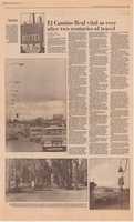 Free download El Camino Real vital as ever after two centuries of travel (San Jose Mercury, October 25, 1981) free photo or picture to be edited with GIMP online image editor