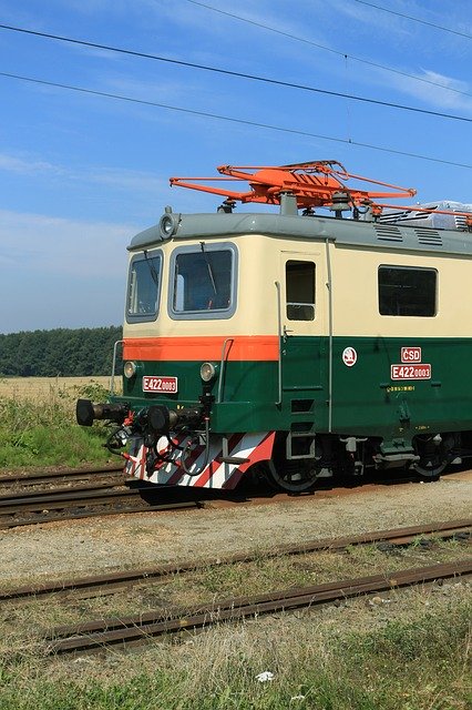 Free download electric locomotive railroad free picture to be edited with GIMP free online image editor