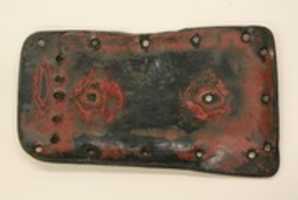 Free download Element from a lacquered leather cuirass free photo or picture to be edited with GIMP online image editor