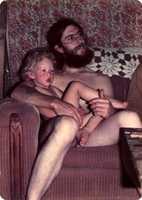 Free download Eli and Robin naked on the couch in the barn, 1974? free photo or picture to be edited with GIMP online image editor