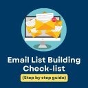 Email List Building Check list (Step by Step)  screen for extension Chrome web store in OffiDocs Chromium