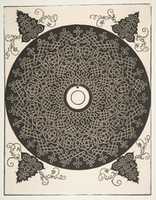 Free download Embroidery Pattern with Round Medallion in its Center free photo or picture to be edited with GIMP online image editor