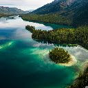 Emerald Lake Amidst the Green Forest  screen for extension Chrome web store in OffiDocs Chromium