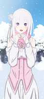 Free download Emilia. Re Zero. 600.2504746( Up Res Net 10)(noise Scale)( Level 0)(tta)( 1440x 3200)( 16bit) free photo or picture to be edited with GIMP online image editor