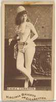Free download Emma Cameron, from the Actors and Actresses series (N45, Type 1) for Virginia Brights Cigarettes free photo or picture to be edited with GIMP online image editor