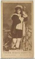 Free download Emma Mulle, from the Actors and Actresses series (N45, Type 1) for Virginia Brights Cigarettes free photo or picture to be edited with GIMP online image editor