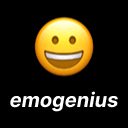 emogenius  screen for extension Chrome web store in OffiDocs Chromium