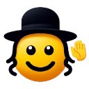 emojewish אימוגי יהודי  screen for extension Chrome web store in OffiDocs Chromium