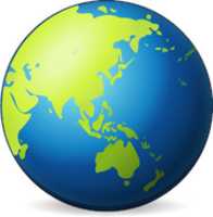 Free download Emoji Earth Globe Asia Grande free photo or picture to be edited with GIMP online image editor