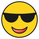 Emoji Keyboard  screen for extension Chrome web store in OffiDocs Chromium