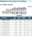 Descărcare gratuită șablon de urmărire a vacanțelor angajaților șablon DOC, XLS sau PPT pentru a fi editat gratuit cu LibreOffice online sau OpenOffice Desktop online