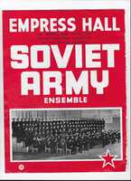Free download EMPRESS HALL SOVIET ARMY ENSEMBLE booklet free photo or picture to be edited with GIMP online image editor