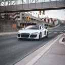 Empty road with sport car  screen for extension Chrome web store in OffiDocs Chromium