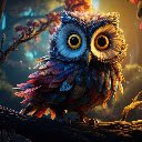 Enchanted Owl of the Mystic Forest  screen for extension Chrome web store in OffiDocs Chromium