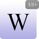 Pantalla de interfaz de usuario de Wikipedia mejorada para la extensión Chrome web store en OffiDocs Chromium
