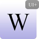 Enhanced Wikipedia UI  screen for extension Chrome web store in OffiDocs Chromium