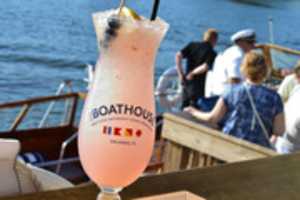 Free download Enjoyment with drinks Falmouth Boathouse free photo or picture to be edited with GIMP online image editor