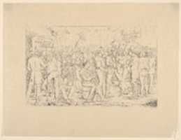 Free download Enlistment of Sickles Brigade, New York (from Confederate War Etchings) free photo or picture to be edited with GIMP online image editor