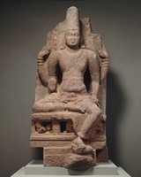 ดาวน์โหลดฟรี Enthroned Vishnu ฟรีรูปภาพหรือรูปภาพที่จะแก้ไขด้วยโปรแกรมแก้ไขรูปภาพออนไลน์ GIMP