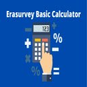 Écran de calculatrice erasurvey pour l'extension Chrome Web Store dans OffiDocs Chromium