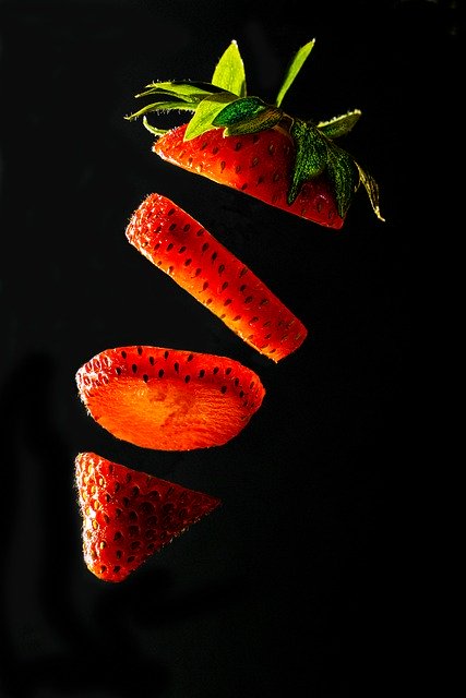 Unduh gratis gambar gratis erdbeere geschnittene erdbeere untuk diedit dengan editor gambar online gratis GIMP