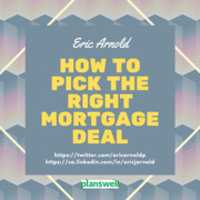 Free download Eric Arnold  :  Choose the Right Mortgage Deal free photo or picture to be edited with GIMP online image editor