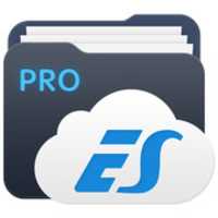 Free download ES FILE EXPLORER PRO LOGO free photo or picture to be edited with GIMP online image editor