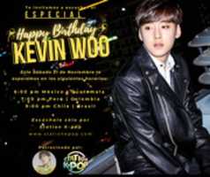 Free download Especial Happy BirthDay Kevin Woo free photo or picture to be edited with GIMP online image editor