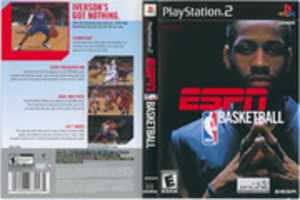 Free download ESPN NBA Basketball [SLUS 20726] (Sony PlayStation 2) Scans (1600DPI) free photo or picture to be edited with GIMP online image editor
