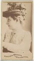 Free download Estelle Clayton, from the Actors and Actresses series (N45, Type 1) for Virginia Brights Cigarettes free photo or picture to be edited with GIMP online image editor