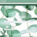 Eucalyptus Leaves Pattern  screen for extension Chrome web store in OffiDocs Chromium