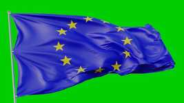 Free download Europe Flag Blue -  free video to be edited with OpenShot online video editor