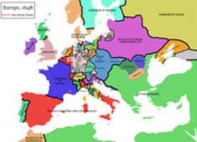 Free download Europe Map 1648 free photo or picture to be edited with GIMP online image editor