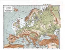 Free download Europe Physical 1913 (Europa physikalisch 1913) free photo or picture to be edited with GIMP online image editor