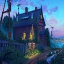 Evening Cottage Theme  screen for extension Chrome web store in OffiDocs Chromium