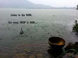 Free download Every drop of rain is Aum free photo or picture to be edited with GIMP online image editor