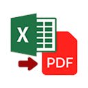 Excel to pdf  screen for extension Chrome web store in OffiDocs Chromium