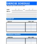 無料ダウンロードエクササイズとフィットネスのスケジュールテンプレートDOC、XLS、またはPPTテンプレートは、LibreOfficeオンラインまたはOpenOfficeデスクトップオンラインで無料で編集できます