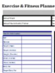 Free download Exercise Schedule Template Microsoft Word, Excel or Powerpoint template free to be edited with LibreOffice online or OpenOffice Desktop online