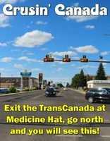 Free download Exit Trans Canada North At Medicine Hat free photo or picture to be edited with GIMP online image editor