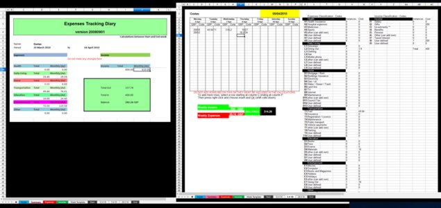 Free download Expenses and Income Template DOC, XLS or PPT template free to be edited with LibreOffice online or OpenOffice Desktop online