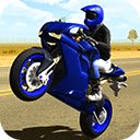 Extreme Motorbike Driving Game  screen for extension Chrome web store in OffiDocs Chromium