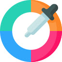 Eyedropper Color picker  screen for extension Chrome web store in OffiDocs Chromium