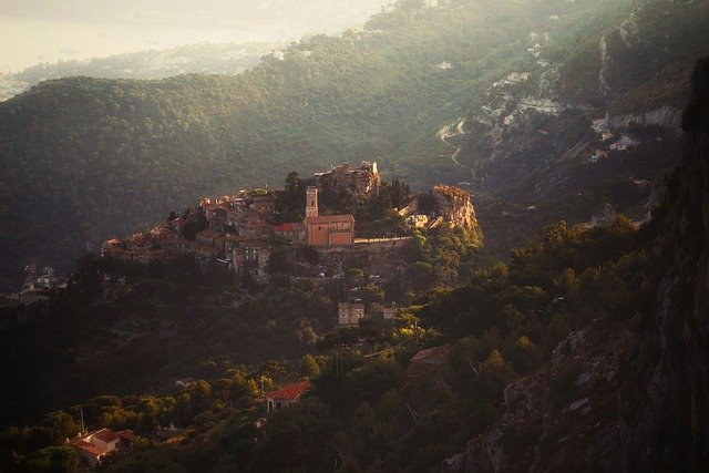 Free download eze village building architecture free picture to be edited with GIMP free online image editor
