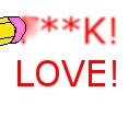F**K to Love-Bildschirm für die Erweiterung Chrome Web Store in OffiDocs Chromium