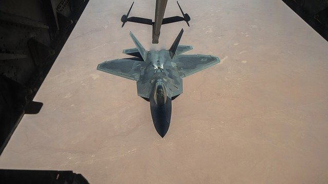 Free download f 22 raptor stealth aircraft free picture to be edited with GIMP free online image editor